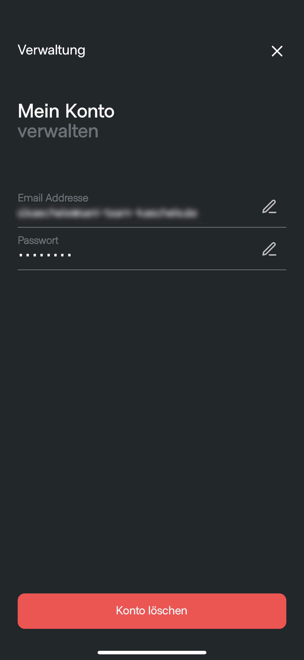 Einstellungen in der PFLEMI-App